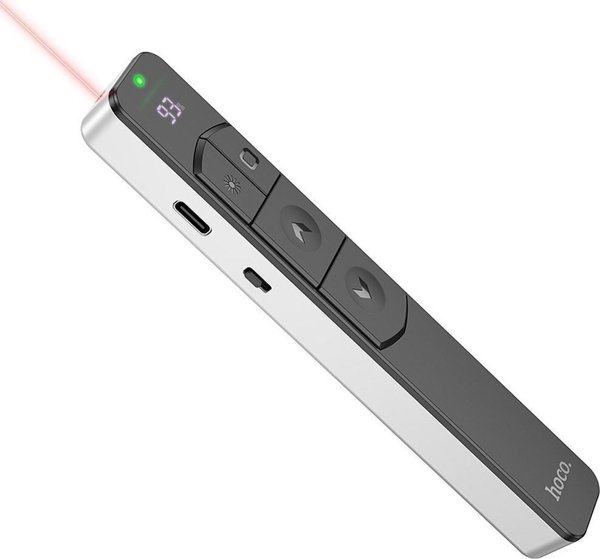 Hoco HOCO ασύρματος δείκτης λέιζερ bluetooth GM202 ασημί