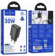 HOCO wall charger USB A+Type C PD QC3.0 3A 30W N63 black N63 black (6942007644358)