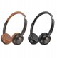 Hoco W62 Ασύρματα Ακουστικά Bluetooth Κεφαλής, Over-Ear, Καφέ