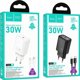 HOCO λαντοζάρα σιετζιοβά Typ C + κάμπελ Typ C ντο Lightning PD QC 30W N62 τσάρνα
