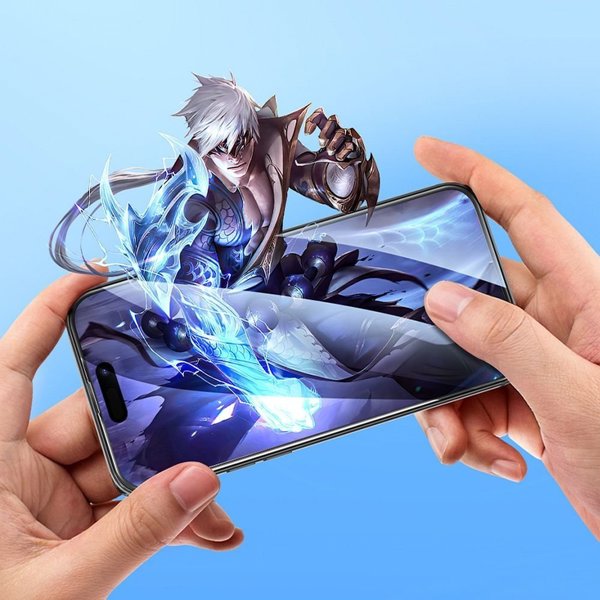 Hoco HOCO προστατευτικό γυαλί HD 5D Guardian shield (SET 10in1) - για iPhone 14 Pro μαύρο (G14)