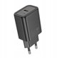 HOCO wall charger Type C PD QC 30W N62 black N62 black (6942007644297)