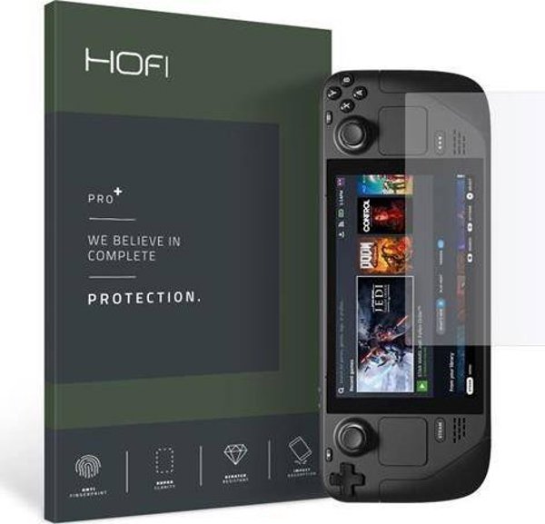 Hofi Tempered Glass Pro+ για Steam Deck - Προστατευτικό Γυαλί Οθόνης 9H 0.26mm, Διάφανο