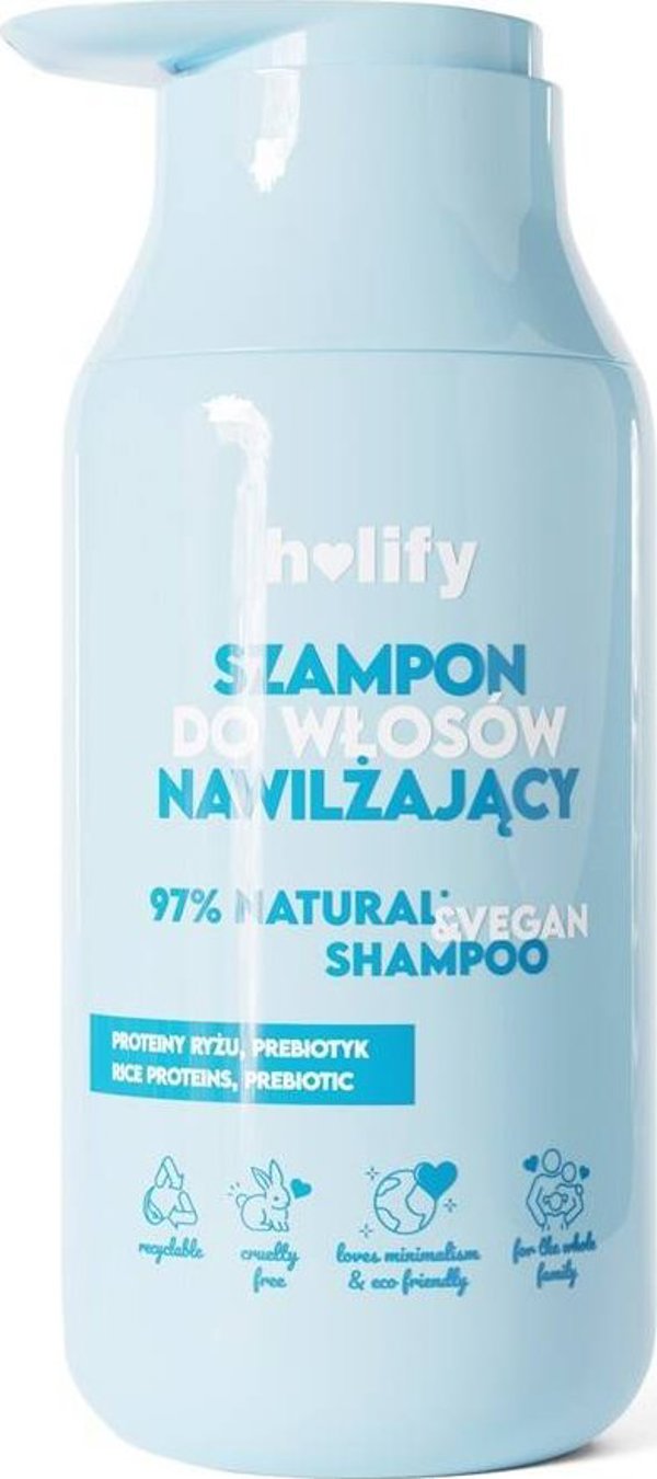 Holify holify Ενυδατικό σαμπουάν μαλλιών 300ml