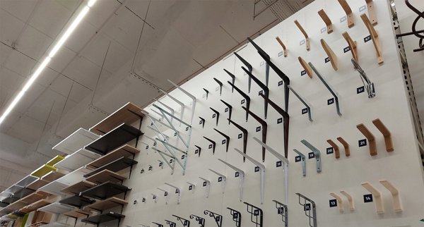 ΡΑΦΙ ΣΤΗΡΙΞΗΣ 120X215 5227 ΕΛΑΤΟ