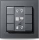 HomeMatic IP Homematic IP Επιτοίχιος Διακόπτης - 6-πλός, ανθρακί