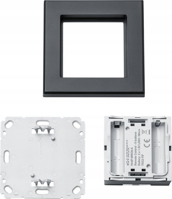 HomeMatic IP Homematic IP Επιτοίχιος Διακόπτης - 6-πλός, ανθρακί