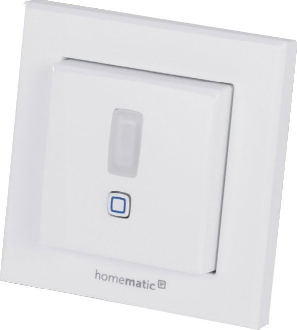 Homematic IP HMIP-SMI55-2 Ανιχνευτής Κίνησης Εσωτερικού Χώρου για Πλαίσιο 55, Παθητικός Αισθητήρας Υπερύθρων (PIR), Ασύρματος, Λευκός