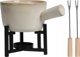 Home Styling Collection Σετ φοντύ τυριών, πορσελάνινη κατσαρόλα, 2 πιρούνια 13937745 8720573541879