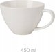Home Styling Collection Κομψή πορσελάνινη κούπα καφέ, με μεγάλη λαβή, 450 ml