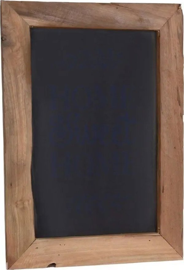 Home Styling Collection Πίνακας μαυροπίνακας με ξύλινη κορνίζα 100 x 70 εκ.