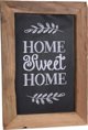 Home Styling Collection Πίνακας μαυροπίνακας με ξύλινη κορνίζα 100 x 70 εκ.