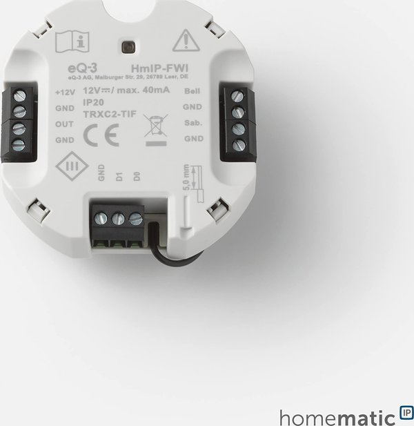 HomeMatic IP Homematic IP Wiegand Schnittstelle