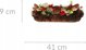 Συλλογή Home Styling Advent στεφάνι, κουκουνάρι, 41 cm