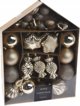 Home Styling Collection Σετ στολιδιών σε διάφορα σχήματα, 32 τεμάχια