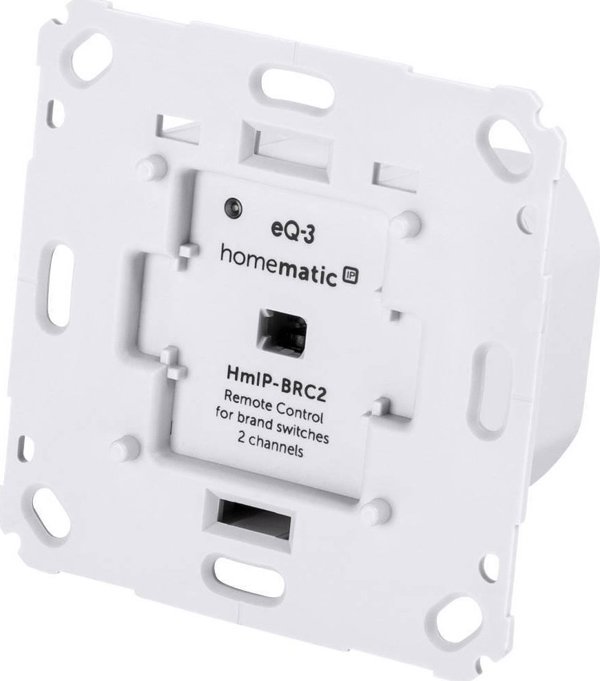 HomeMatic IP Homematic IP διακόπτης τοίχου για διακόπτες μάρκας – 2-πλός