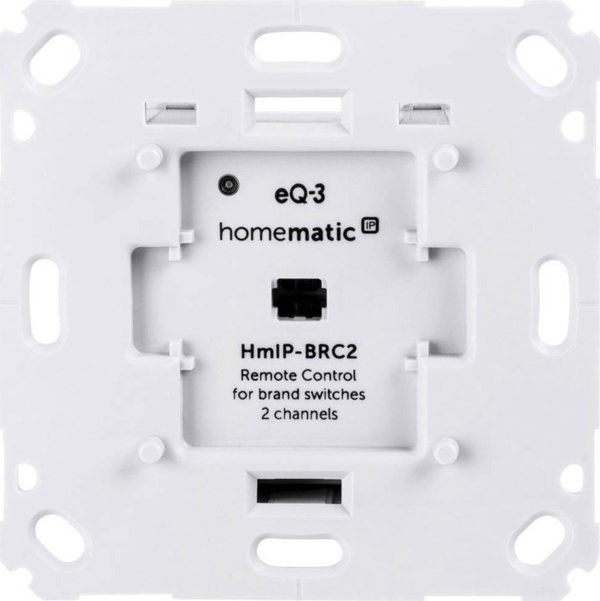 HomeMatic IP Homematic IP διακόπτης τοίχου για διακόπτες μάρκας – 2-πλός