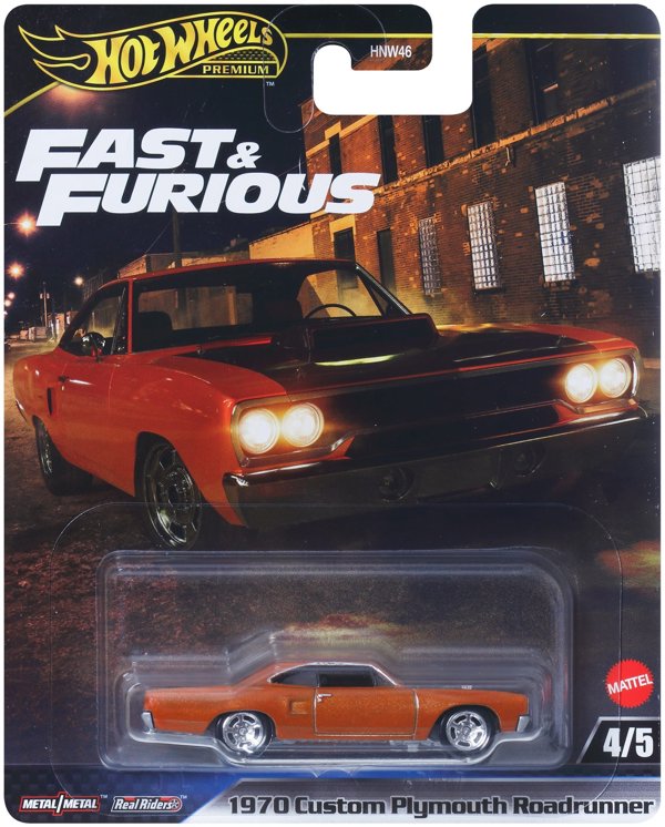 Hot Wheels Fast & Furious 1970 Plymouth Roadrunner