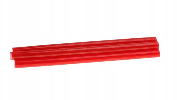 Ράβδοι θερμής κόλλας 11.2 mm x 200 mm, κόκκινο, 5 τεμ.