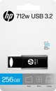 HP 712w USB 3.2 Flash Drive 256GB Μαύρο