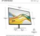 Οθόνη HP 27 ιντσών σειρά 5 Pro QHD 527pq, χωρίς PVC