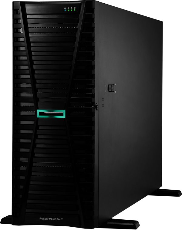 HPE ProLiant ML350 Gen11 5515+ 3,2GHz 8c 1P 2x32GB-R 8SFF MR408i-o 2x480GB SSD 2x1000W PS Server διακομιστής 960 GB Tower (4U) Intel® Xeon® Gold 5515+ 3,2 GHz 64 GB DDR5-SDRAM 1000 W
