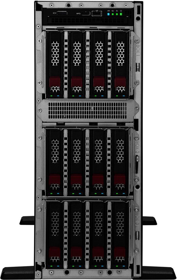 HPE ProLiant ML350 Gen11 5515+ 3,2GHz 8c 1P 2x32GB-R 8SFF MR408i-o 2x480GB SSD 2x1000W PS Server διακομιστής 960 GB Tower (4U) Intel® Xeon® Gold 5515+ 3,2 GHz 64 GB DDR5-SDRAM 1000 W