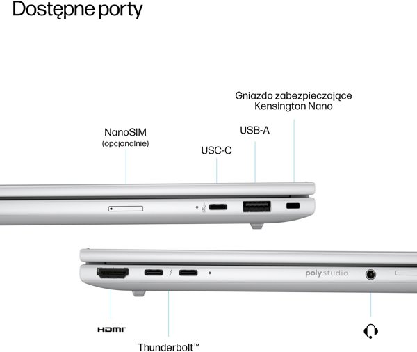 HP EliteBook 8 G1i 14 - Ultra 7-255U, 32GB, 1TB SSD, 14 WUXGA 300-nit AG, 5MP IR cam, WWAN-ready, Smartcard, FPR, Nordic backlit keyboard, 62Wh, Win 11 Pro, 3 years