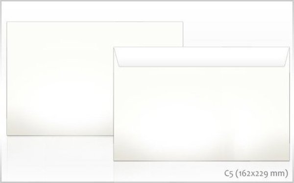 Φάκελοι HP με ρίγα C5 162x229 mm, λευκό 80g, Κουτί 1000 τεμ