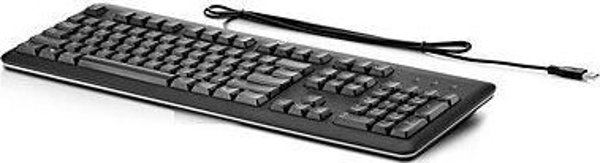 HP Hp Keyboard Norwegian Black