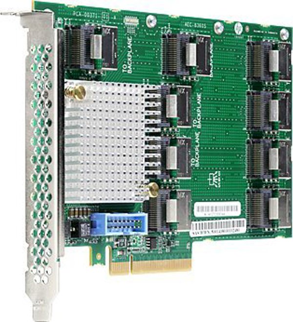 HPE 870549-B21 Κάρτα Επέκτασης SAS 12Gb για HPE DL38X Gen10 με Καλώδια για 24 SFF Δίσκους