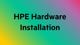 HP Installation NAS/Proliant StorSvr SVC