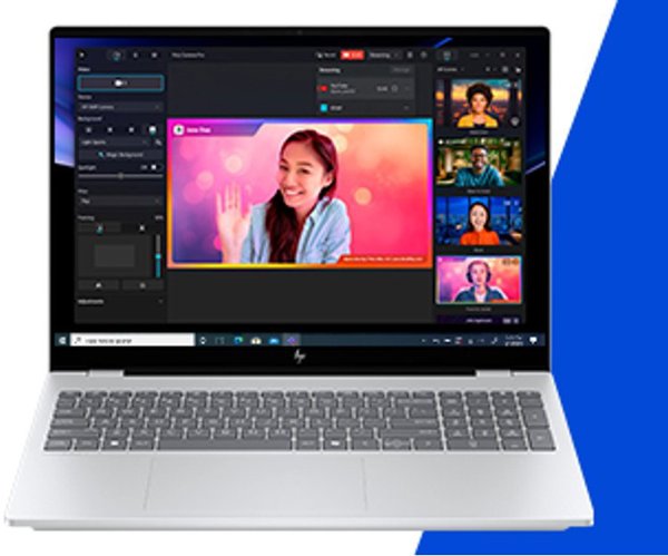 HP OmniBook 7 Laptop 16-az0222nw, 16" 2K, Intel Core 5 210H, 16GB DDR5, 512GB SSD, Windows 11 Home, Ασημί