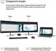 HP Pro 5 24" WUXGA Οθόνη 524pn, 1920x1200, 5ms, LCD - Μαύρο