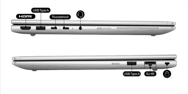 HP ZBook 8 G1i 14 Intel Core Ultra 7 255H 14inch WUXGA AG LED UWVA 32GB 512GB SSD RTX 500 ADA 4GB W11P 3y