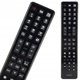 HQ LXP4937 TV remote control Vestel / Sharp / JVC / AKAI / TELEFUNKEN / LCD / RC4937 3D / Black
