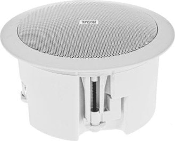 HQM Ηχείο Οροφής HQM-SOZ1625 16W 100V, Λευκό, ø200x102mm