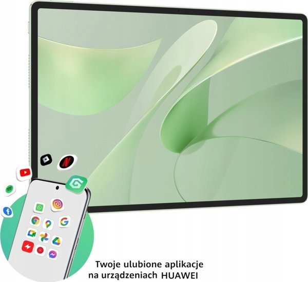 Huawei MatePad 12X 12/256GB PaperMatte WiFi πράσινο + πληκτρολόγιο + γραφίδα