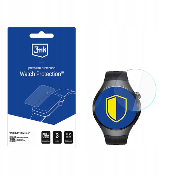 3MK Προστατευτική Μεμβράνη Οθόνης ARC για Huawei Watch 5 46mm - Διαφανής