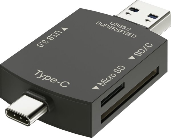 HUB USB Newell NEWELL Hub OTG 3w1 SD microSD