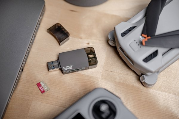 HUB USB Newell NEWELL Hub OTG 3w1 SD microSD
