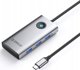 HUB 7 θυρών USB-A 3.0 καλώδιο 1M - μαύρο