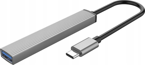 HUB 7 θυρών USB-A 3.0 καλώδιο 1M - μαύρο