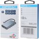 Προσαρμογέας HUB USB TB Print HUB USB C 8w1 HDMIx2 USB VGA RJ45 PD