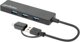 HUB USB Manhattan MANHATTAN 4-Port USB 3.0 Typ-C / Typ-A Συνδυαστικός Κόμβος μαύρο