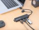 HUB USB Manhattan MANHATTAN 4-Port USB 3.0 Typ-C / Typ-A Συνδυαστικός Κόμβος μαύρο