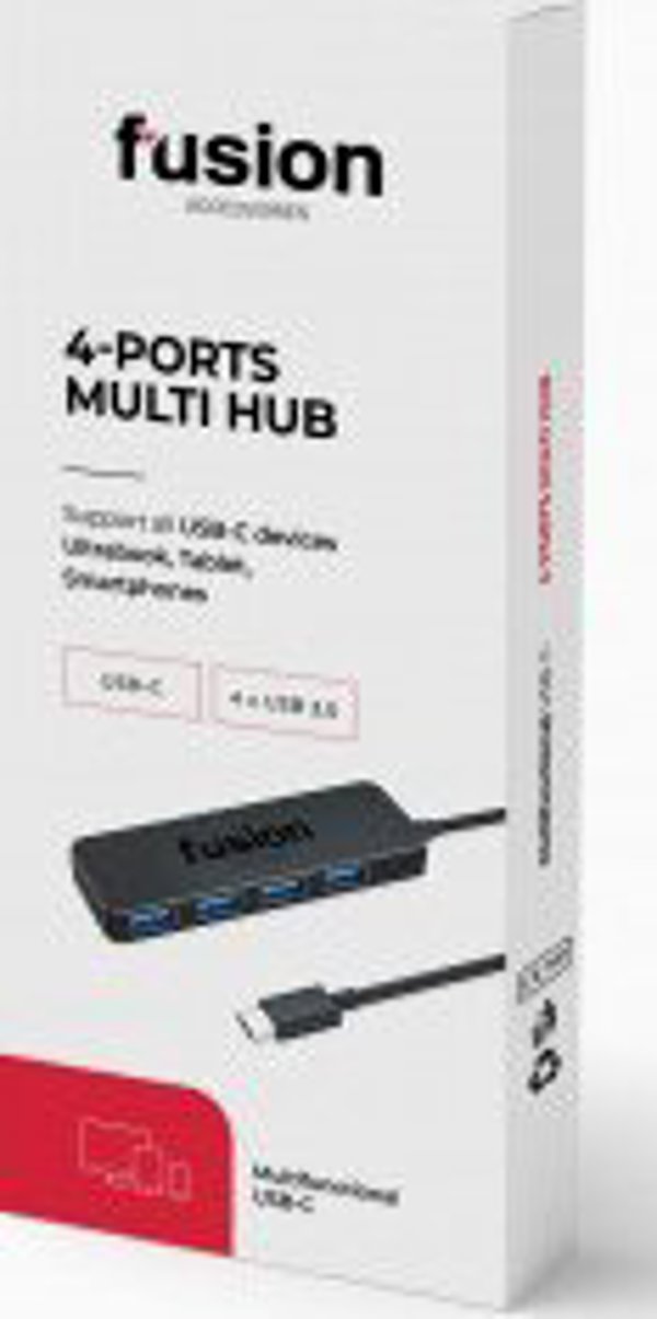 Acer 4 θυρών Multi Hub USB-C USB HUB (EU Blister) 14130844 4752243031728