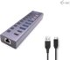 HUB USB I-TEC 1x RJ-45 + 7x USB-A 3.0 3.2 Gen1 3.1 Gen1 (CACHARGEHUB9LAN)