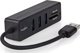 HUB USB Nedis Nedis CCGB61250BK01 huby i koncentratory USB 3.2 Gen 1 (3.1 Gen 1) Type-A 5000 Mbit/s Czarny