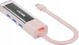 Unitek Hub USB 3.0, 4 Θύρες USB-A, Ταχύτητα 5Gbps, Αμφίδρομη Σύνδεση USB-C/USB-A, Ροζ